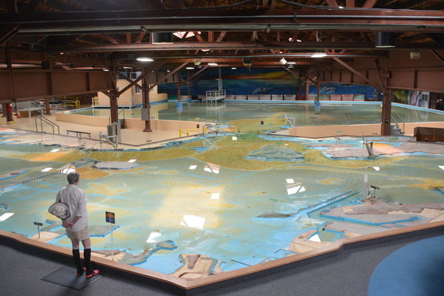 San Francisco Bay and the Golden Gate at the Bay Model