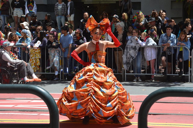 Trump dress at Pride