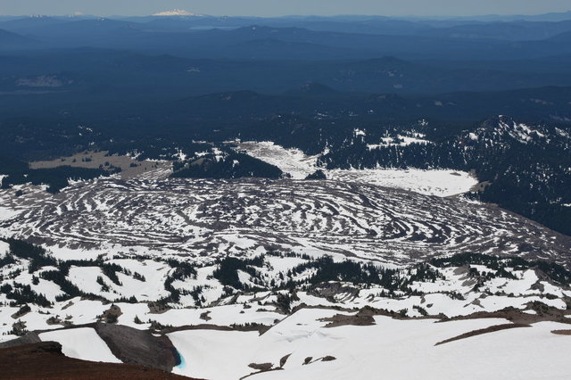 Rock Mesa below South Sister