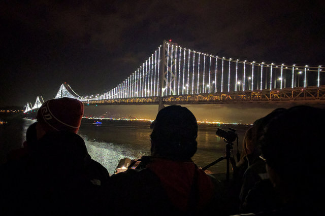 Bay Lights on the Bay Bridge