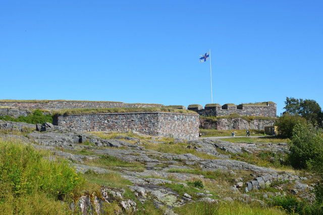 Fortifications at the Fortress of Suomenlinna