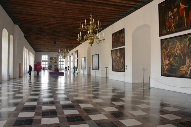 Main hall at Kronborg