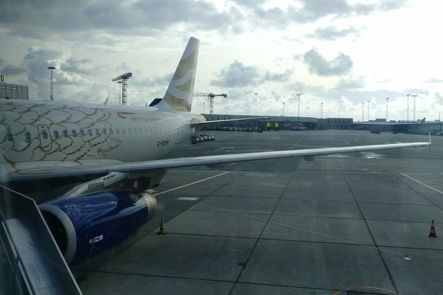 British Airways A320 G-EUPH at CPH