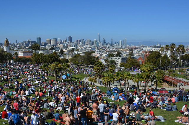 Fourth of July at Dolores Park