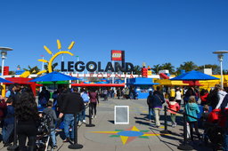 Main gate of Legoland California