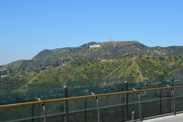 Hollywood sign from Griffith Park