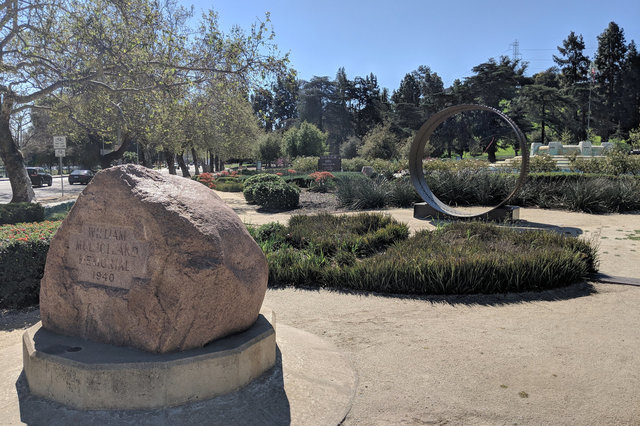 William Mulholland Memorial gardens