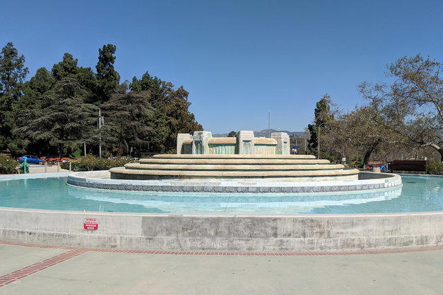 William Mulholland Memorial fountain