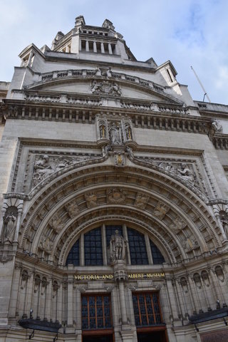 Front of the V&A Museum