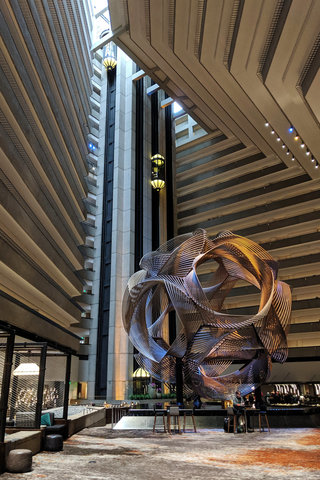 Lobby of the Hyatt Regency San Francisco