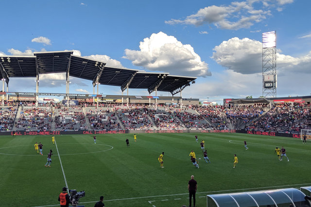 Rapids vs Columbus at Dick's Sporting Goods Park 