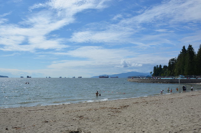 Second Beach in Stanley Park, Vancouver