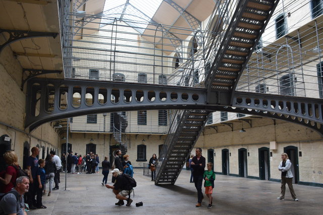 Main cellblock at Kilmainham Gaol