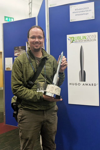 Jaeger with the Dublin 2019 model Hugo