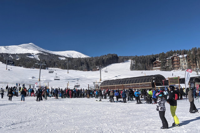 Colorado SuperChair at Breckenridge