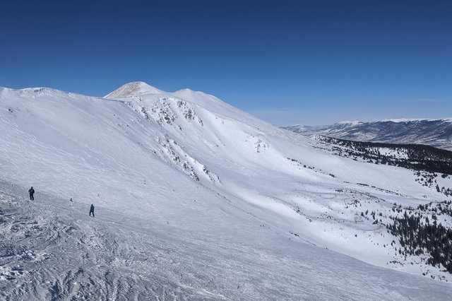 Top of Peak 6 at Breckenridge