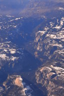 Looking down Yosemite Valley