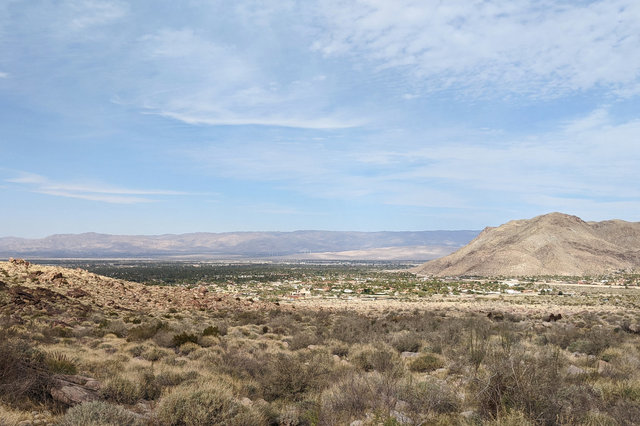 Palm Springs from Indian Canyons