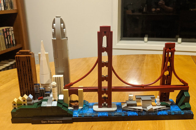 Lego Architecture San Francisco