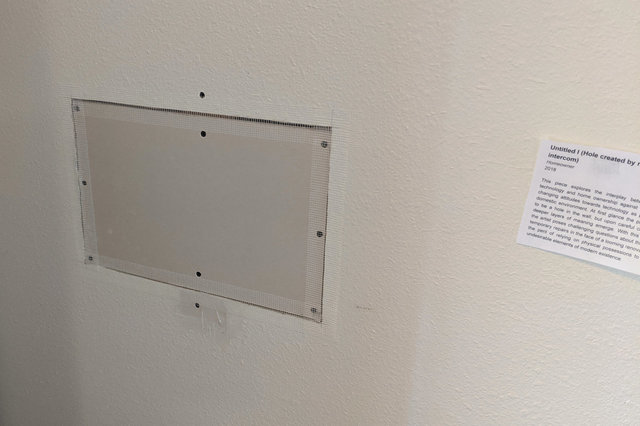 Drywall patch with fiberglass tape