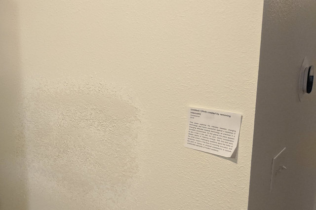 Texture applied to drywall patch