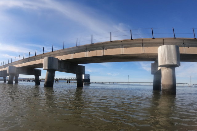 Dumbarton bridges and Hetch Hetchy Aqueduct