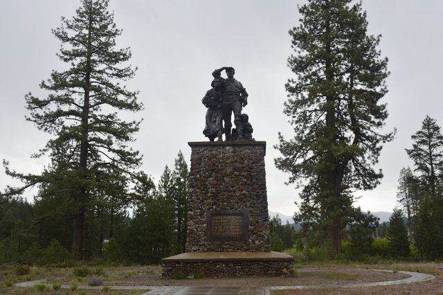 Pioneer Monument at Donner Memorial State Park