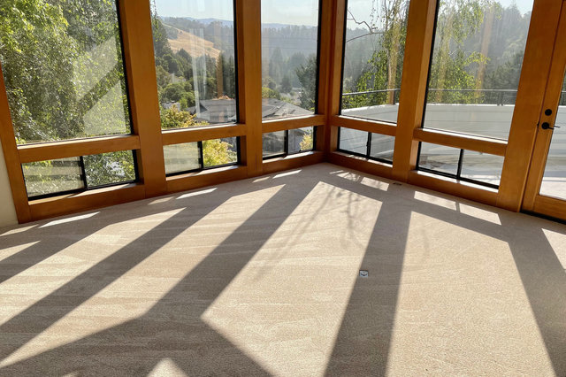 Carpet installed in upstairs family room