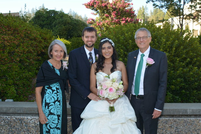 Mom, Willy, Vero, and Dad