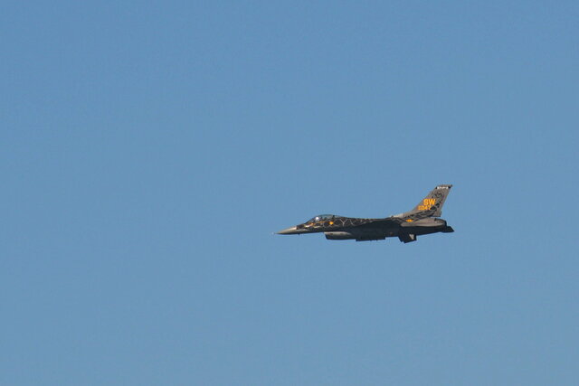 F-16 demo at Fleet Week