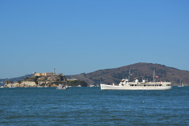 Potomac steams past Alcatraz