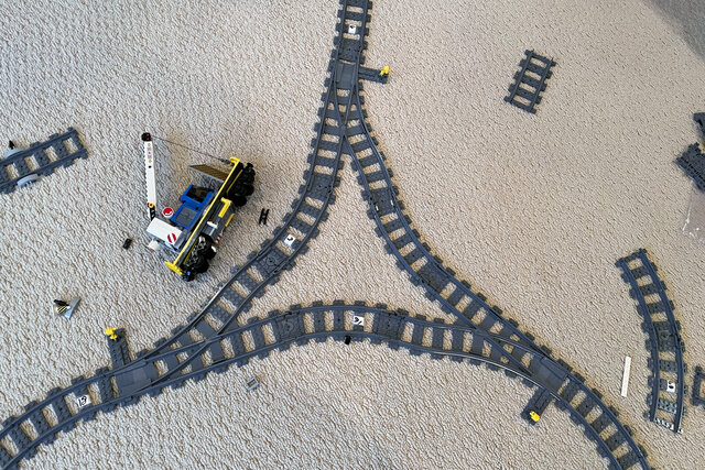 Lego track wye