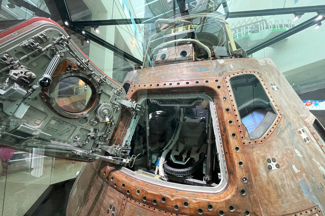 Apollo-Soyuz Test Project command module