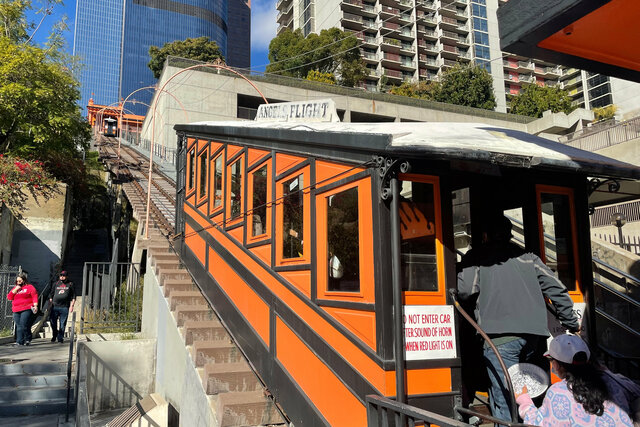 Angels Flight Railway lower station