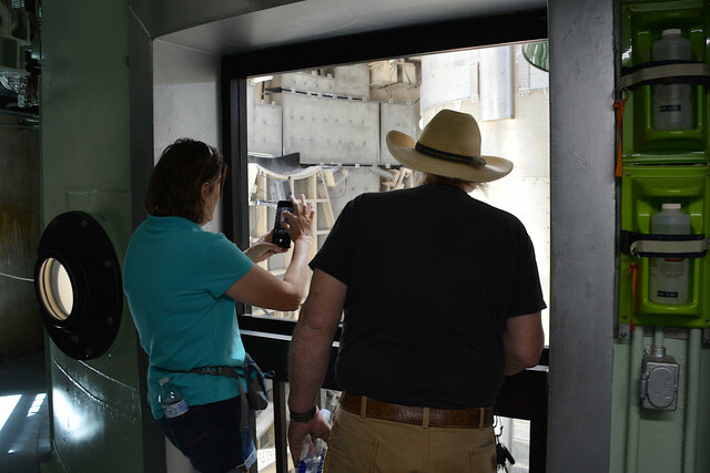 Looking into the missile silo