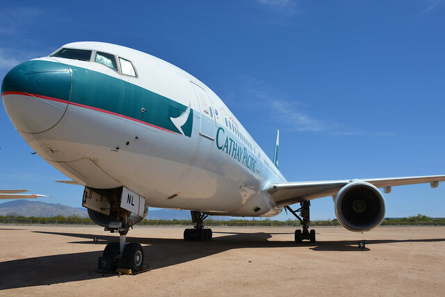 Cathay Pacific 777 B-HNL