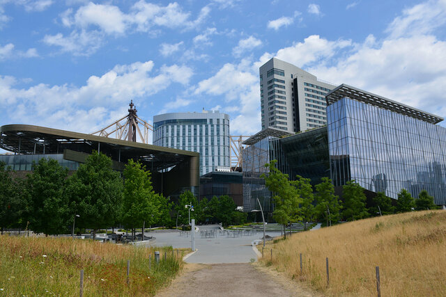 Cornel Tech campus on Roosevelt Island