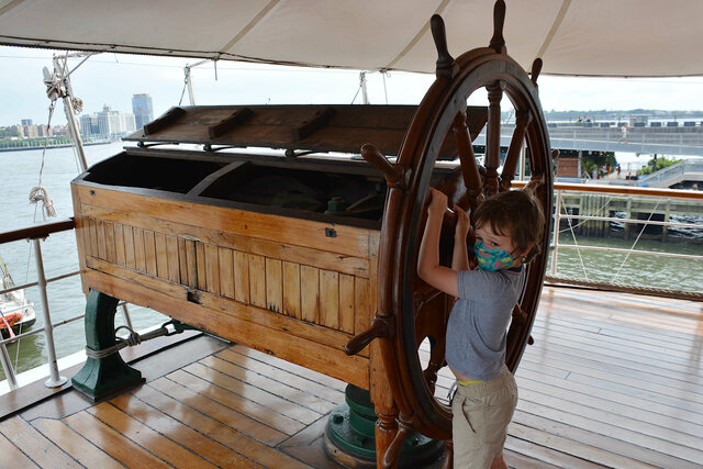 Julian at Wavertree's wheel