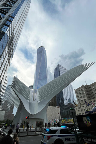 The Oculus and One World Trade Center