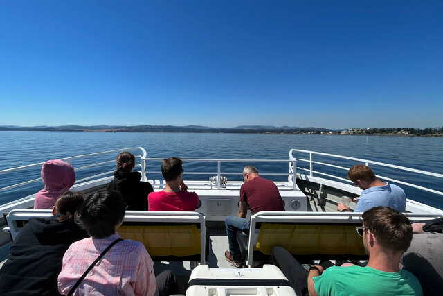 On board Wild 4 Whales in the Strait of Juan de Fuca