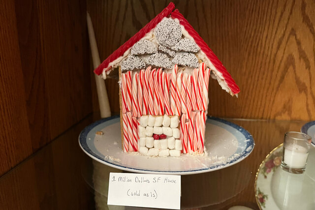 1 million dollar SF gingerbread house (sold as-is)