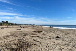 Seabright Beach on Christmas