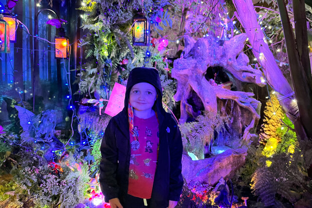 Julian at Farley's Christmas Wonderland