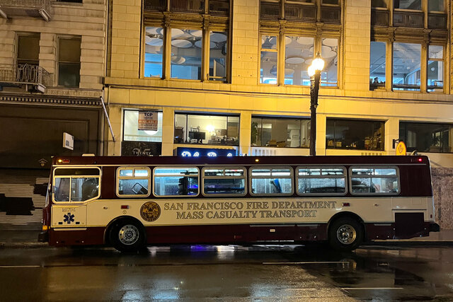 SFFD mass casualty transport bus