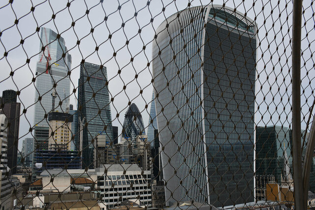 View of the Walkie-Talkie Building from The Monument