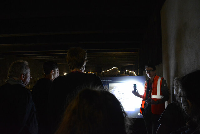 Hidden London tour guide talks about the City Widend Lines