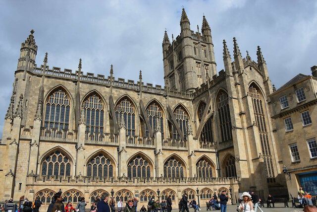 Bath Abbey and its tower