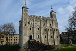 The White Tower in the Tower of London