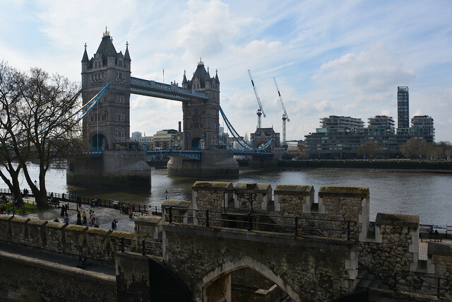 Tower Bridge from the Tower of London