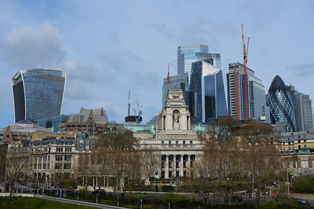 City of London, viewed from the Tower